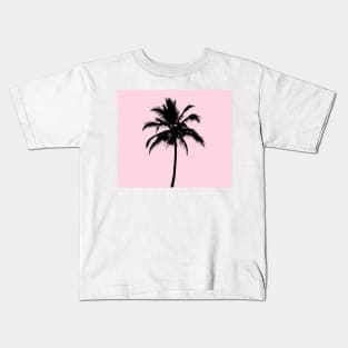 Pastel palms Kids T-Shirt